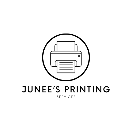 Junee's Printing Services Logo